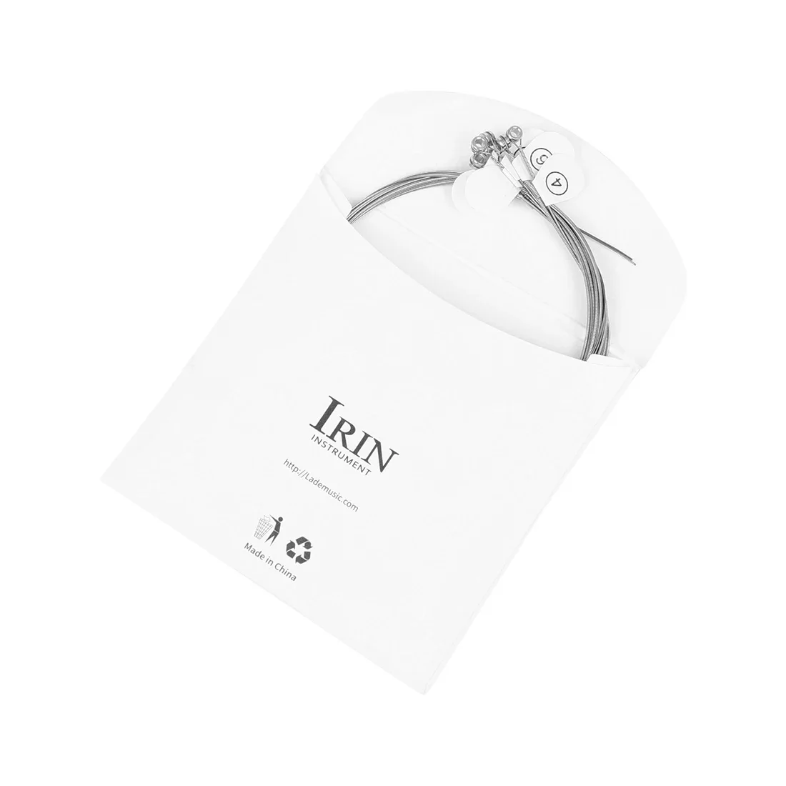 IRIN E130 Electric Guitar String Silver 6Pcs Electric Guitar Strings Plated Nickel Steel Ultra-Thin Coating Strings Parts image 4