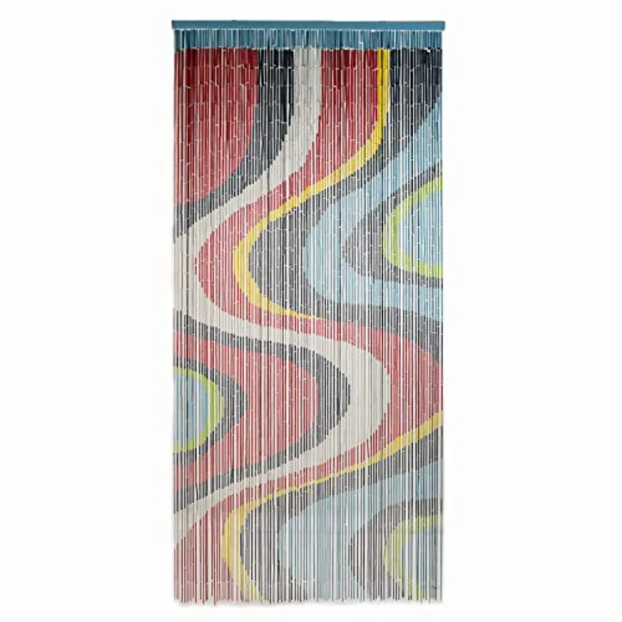 Color Art Beaded Curtain Doorway Beads Curtains Hanging Beads for Doorways 35.5 inches x 78 inches 90 Strands