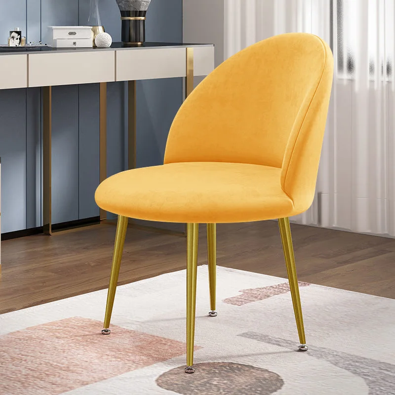2026 Velvet Elastic Duckbill Chair Cover Soft Solid Stretchable Backrest Seat Slipcover Wedding Banquet Home Furniture Protector