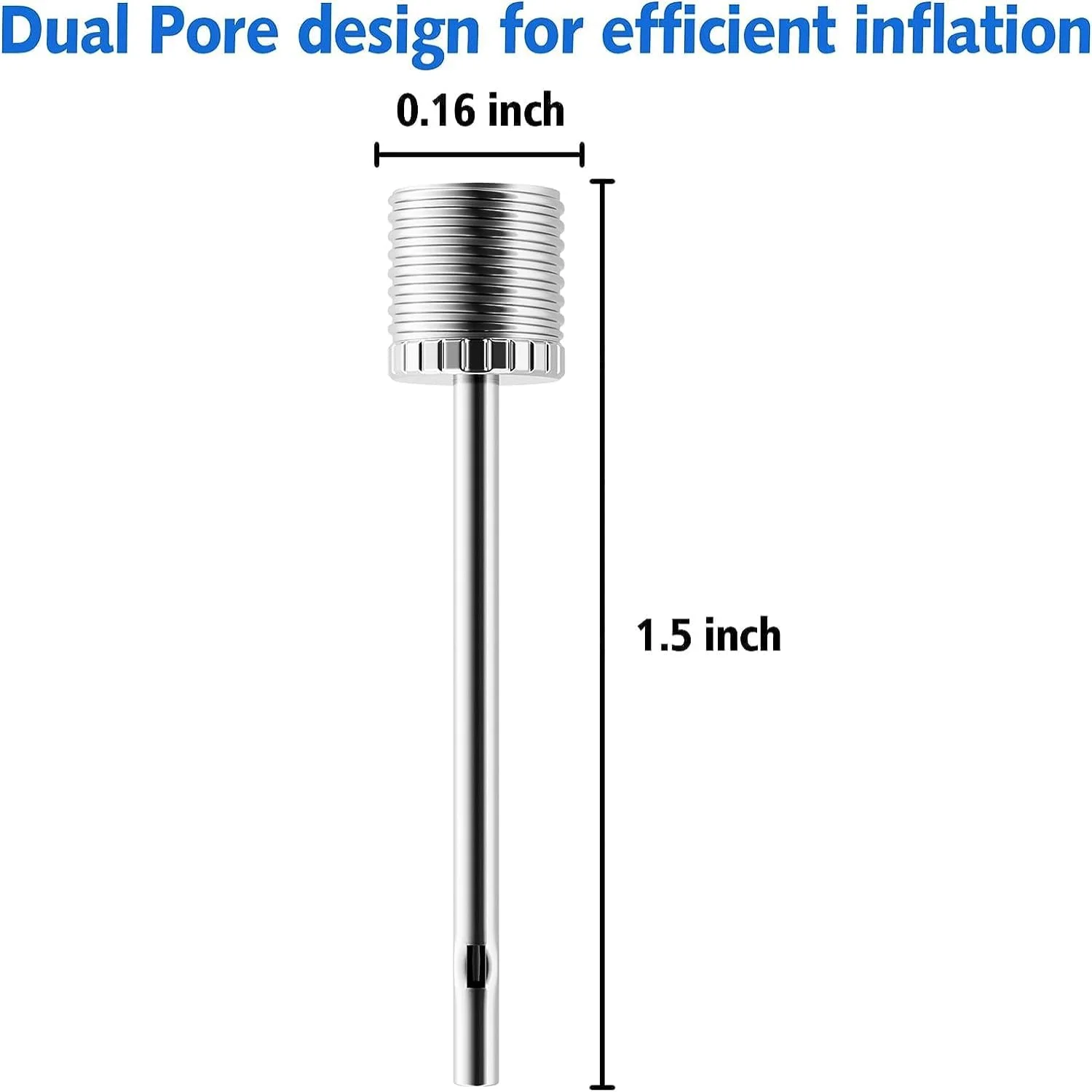 

Высококачественный, надежный и прочный универсальный набор из 35 серебряных воздушных игольчатых штифтов — обеспечивающий длительный надув для баскетбола, F