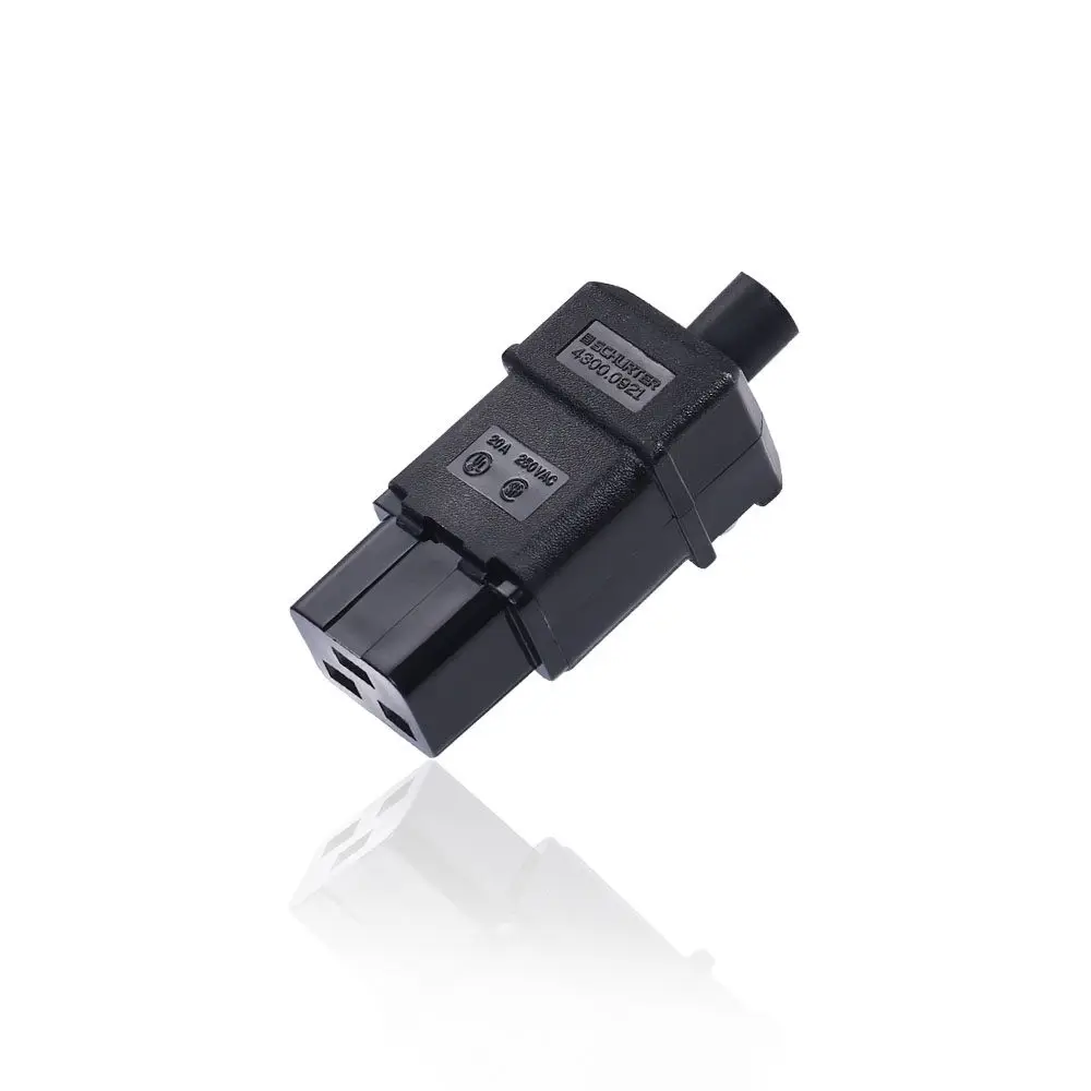 Swiss imported Schuko 4300.0921 high-purity copper British standard power cord terminal female connector