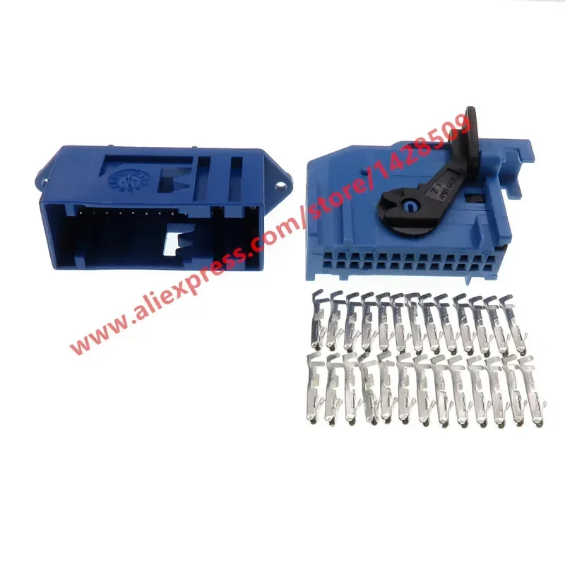 1 Pcs 26 Pin Auto Instrument Plug Car Female Male Conenctor ECU 185879-2 185226-2 For VW
