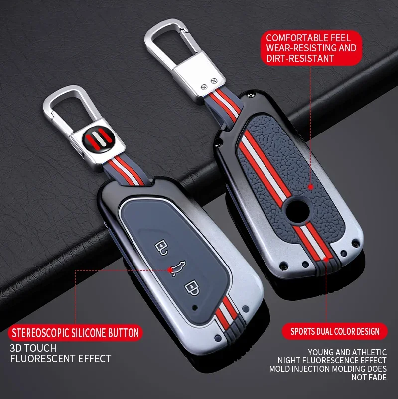 Suitable for Sagitar, Tayron, Passat, Bora, Magotan, Polo, Lavida, CC, Tharu, Golf Night Glow key case