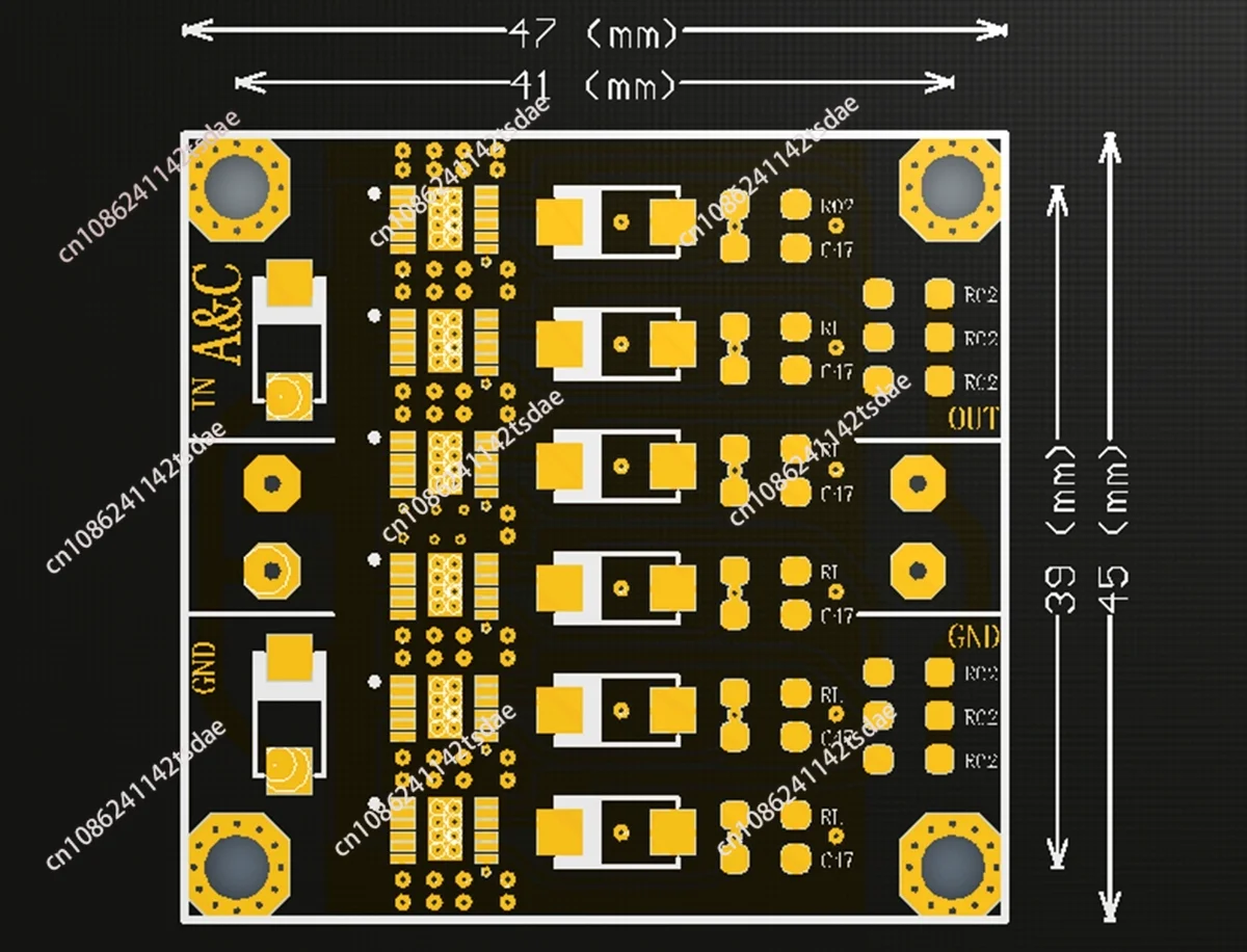 

Nvarcher 6, параллельный 3A LT3045, малошумящий линейный регулируемый модуль питания