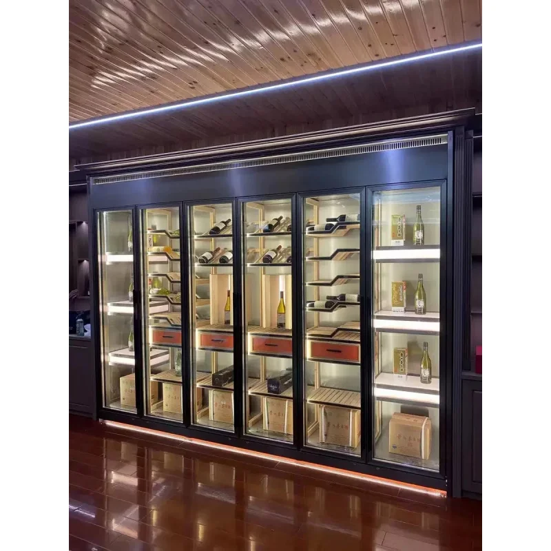 Customize.Best-selling Products Stainless Steel Home Wine Cabinet Decoration Display Wine Cabinet