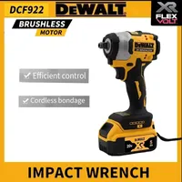 Dewalt DCF922 Wireless Impact Wrench 20V Rechargeable High Torque 205Nm Reverse 1/2 2500PRM Universal Power Tool