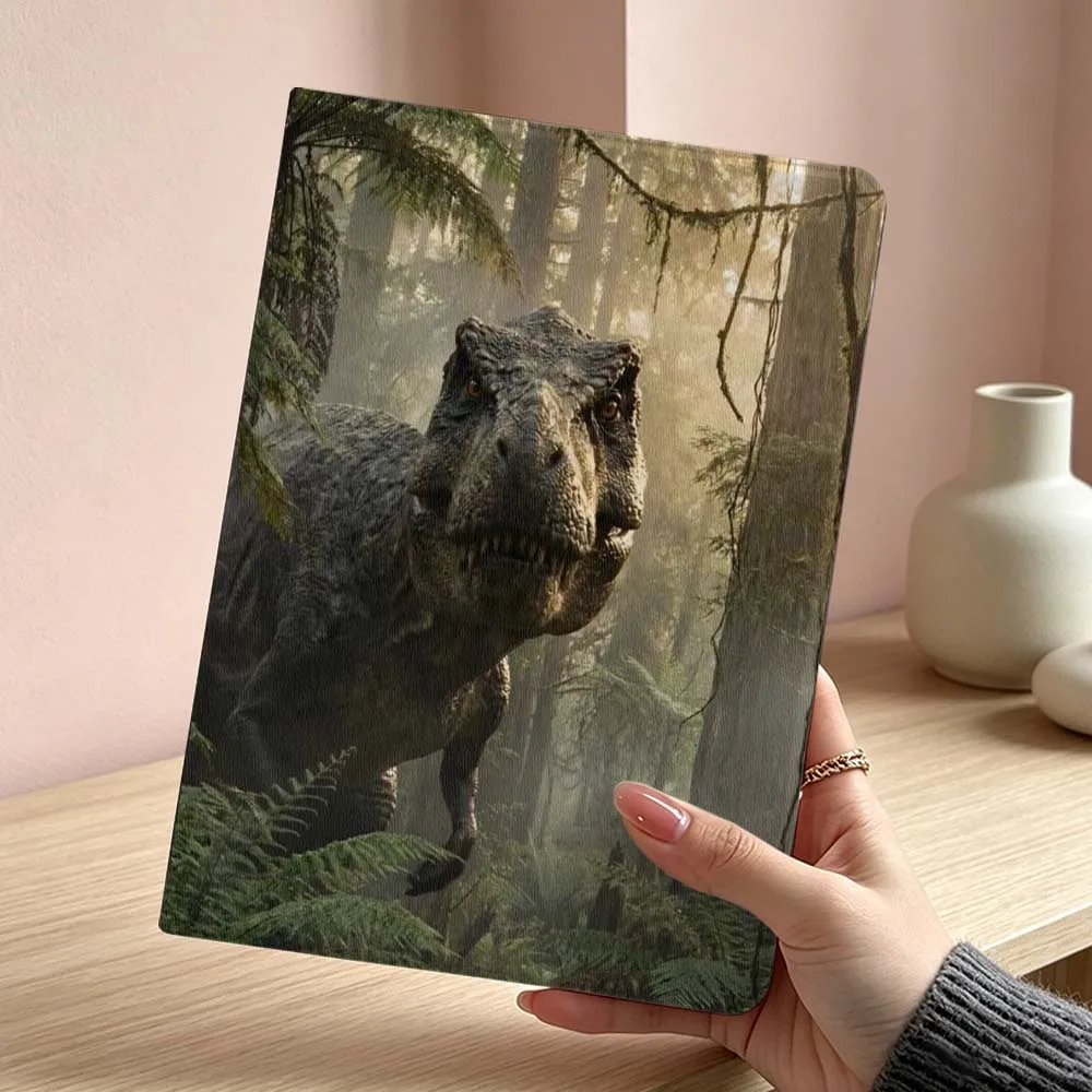 

Forest Tyrannosaurus Pattern For Samsung Galaxy Tab S11 S10 S9 S8 S7 S6 A11 A9 A8 Ultra Lite FE Plus Foldable Tablet Case Soft