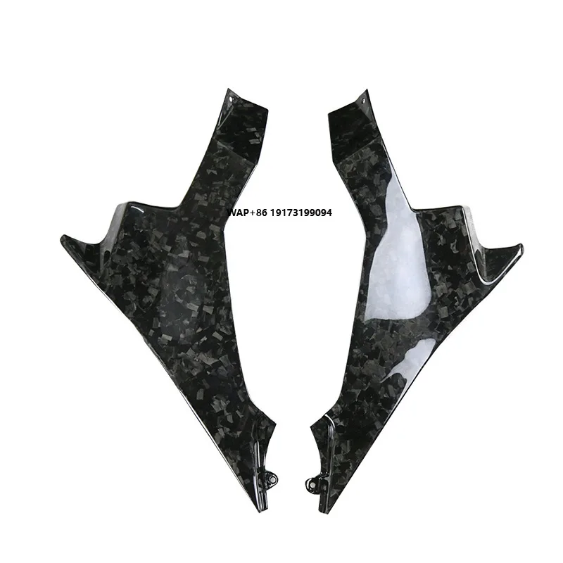 

For for Ninja400 motorcycle Dry carbon fiber body side panel shell fuel tank side panel