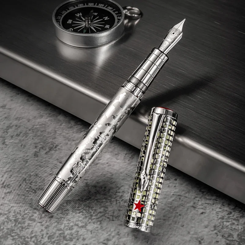 HONGDIAN WA35 Smooth Unique Aerospace Military Industry Joint Limited Edition Pen B2 Feed Business Student Writing Gift Pen