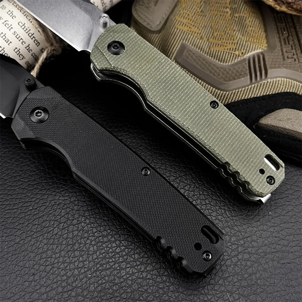 KS 6106 التكتيكية جيب سكين للفرد 8Cr13Mov شفرة Micarta مقبض في الهواء الطلق التخييم التنزه الصيد السكاكين الصيد بقاء أدوات #5