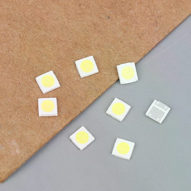 100Pcs 3030 High Power LED Backlight - 2W 3.0-3.4V/6.0-6.4V 94LM Cool White, EMC 3030C-W3C3 LCD TV Backlight Replacement Bulbs