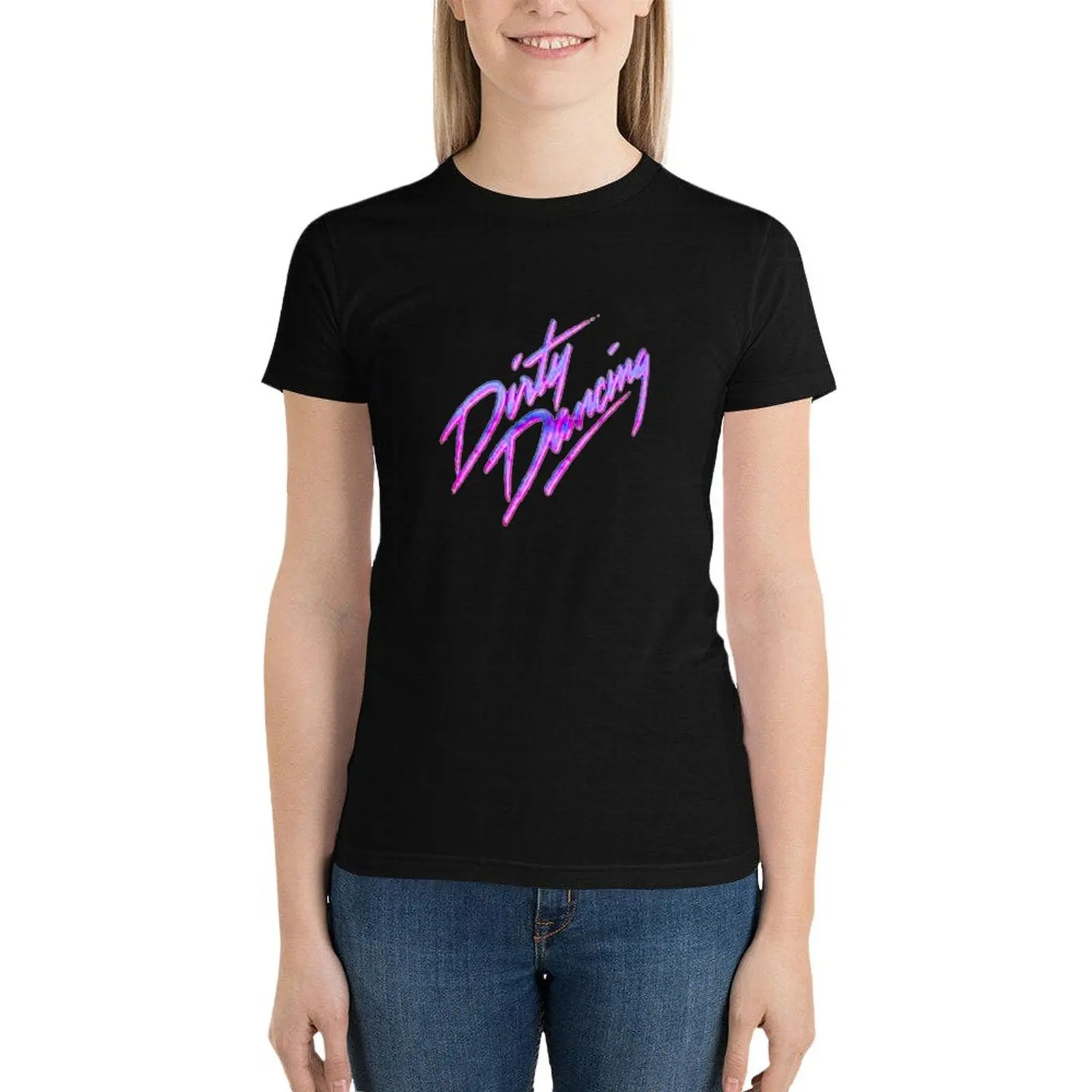 Dirty dancing logo T-Shirt new edition sublime western t-shirt dress for Women