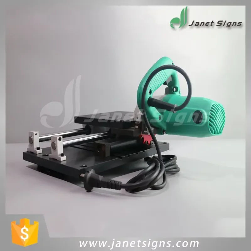 Made 90 Degree Angel Cutting Manual Channel Letter Bending Machine Stock Selling Advertising Equipment