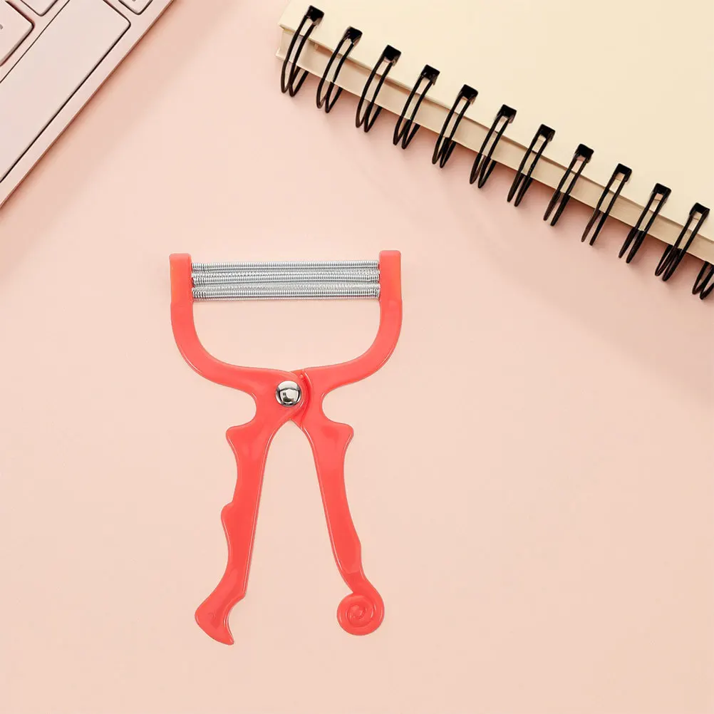 قطعتان من أداة إزالة شعر الوجه اليدوية لنزع الشعر الربيعي للنساء للوجه والذقن والشفة العلوية تدوم طويلاً وإزالة شعر الوجه الناعم #5