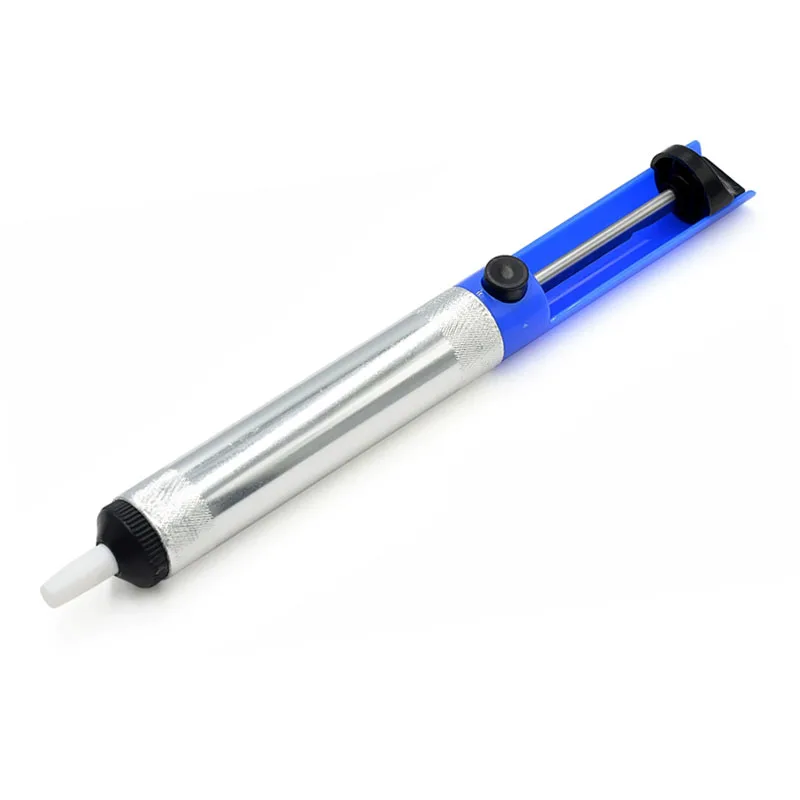 Aluminum Metal Desoldering Pump with Vacuum Suction Soldering Sucker Pen for Tin Removal and Electronic Component Repair