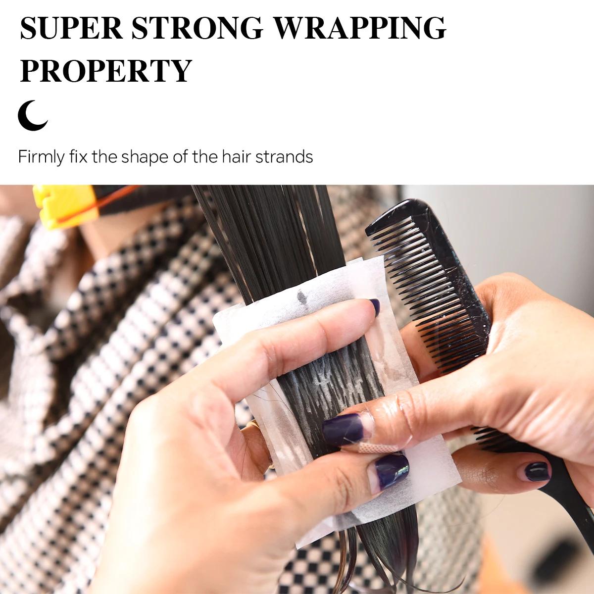 120 sheets Professional Heat-Resistant Perm Paper for Salon and Home Use Essential Styling Tool Curling Irons and Hairdressers