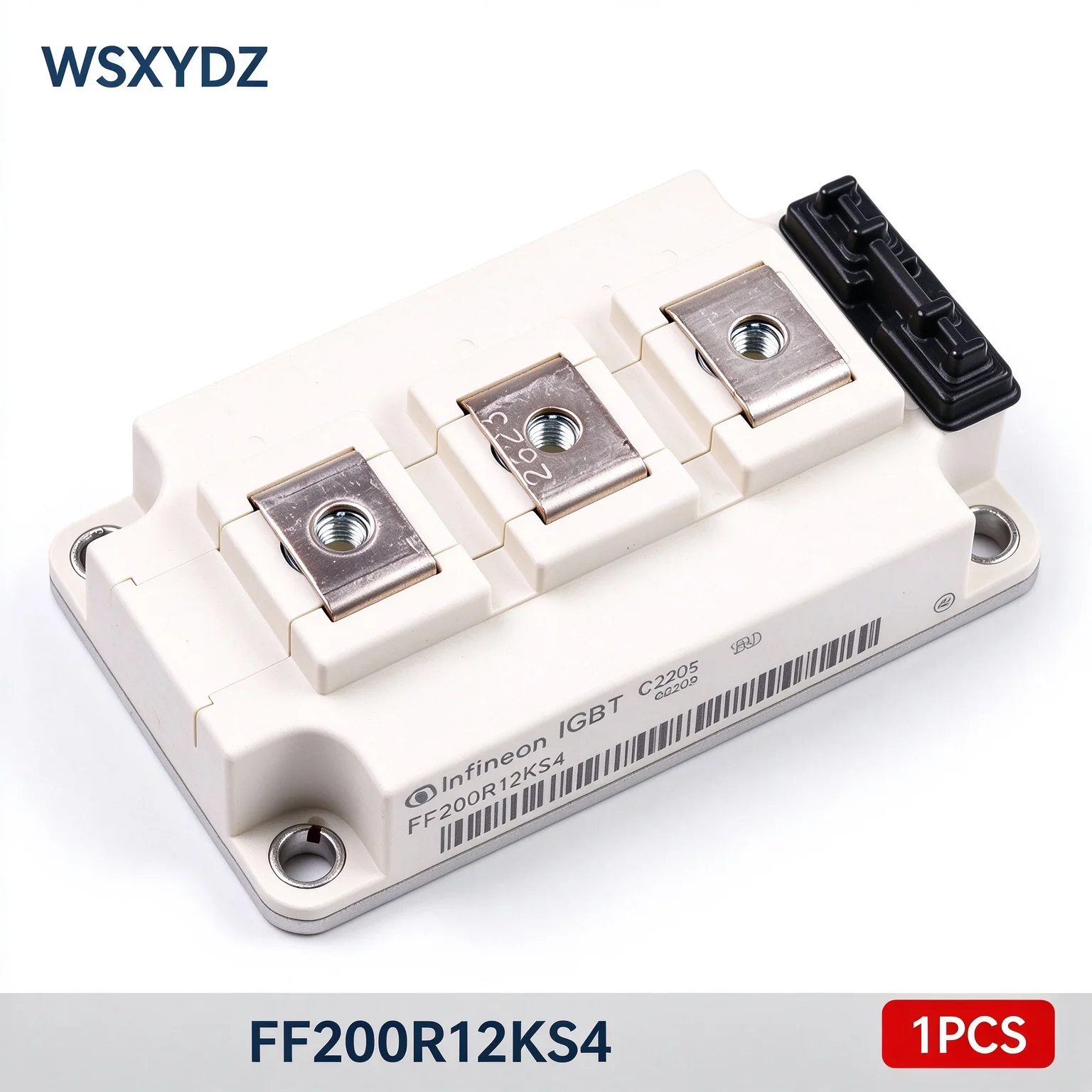 1PCS FF200R12KS4 IGBT Module 1200V 200A 400A Peak Half Bridge Fast IGBT2 62mm Infineon Inverter Diode New Original