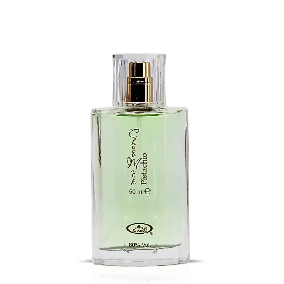 

Choco Musk Pistachio by Crown Perfumes: 1.65 FL OZ, Long-Lasting Gourmand Aroma