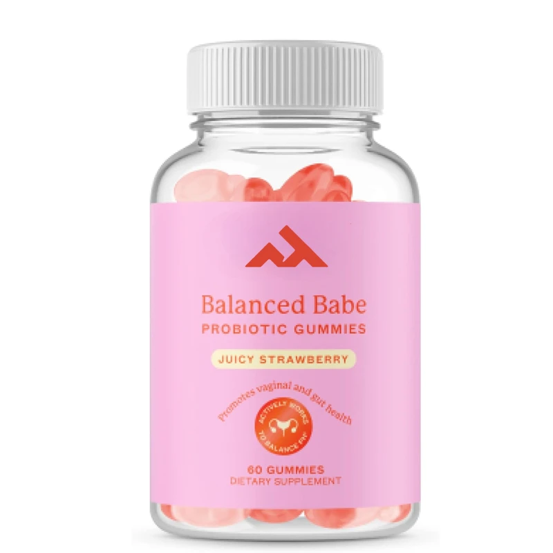 

Balanced Babe Women's Probiotic Gummies, Female Probiotics, Urinary Tract Health, Wellness, PH Balance, 5 Billion Colony Units