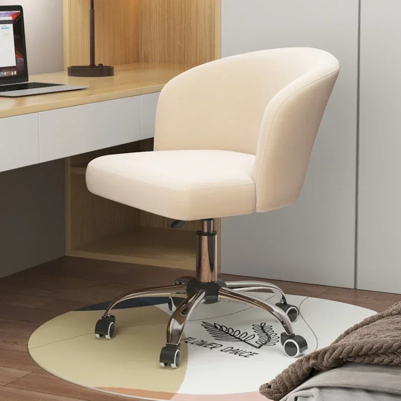 Chaise d'ordinateur en acier anti-basculement, sièges d'étude durables, chaises de vanité, VPN, chaise de bureau résistante à la pression, adaptée au salon, à la chambre à coucher