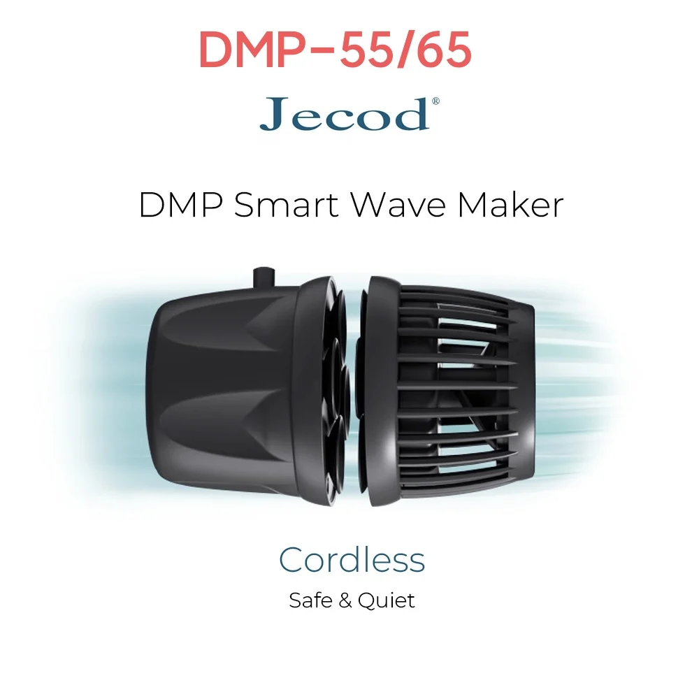 Jecod Jebao DMP-55/65 Neue intelligente Bluetooth-App-Steuerung, kabellose Aquarium-Wavemaker-Pumpe, Süßwasser-Salzwasser-Aquarium