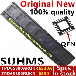 (5 pièces) 100% nouveau jeu de puces QFN-20 TPD6S300ARUKR TPD6S300A 6S30A