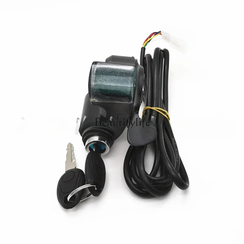 

Accessory toolsRed screen finger dial live door lock 0-99V universal digital display digital display voltage thumb throttle