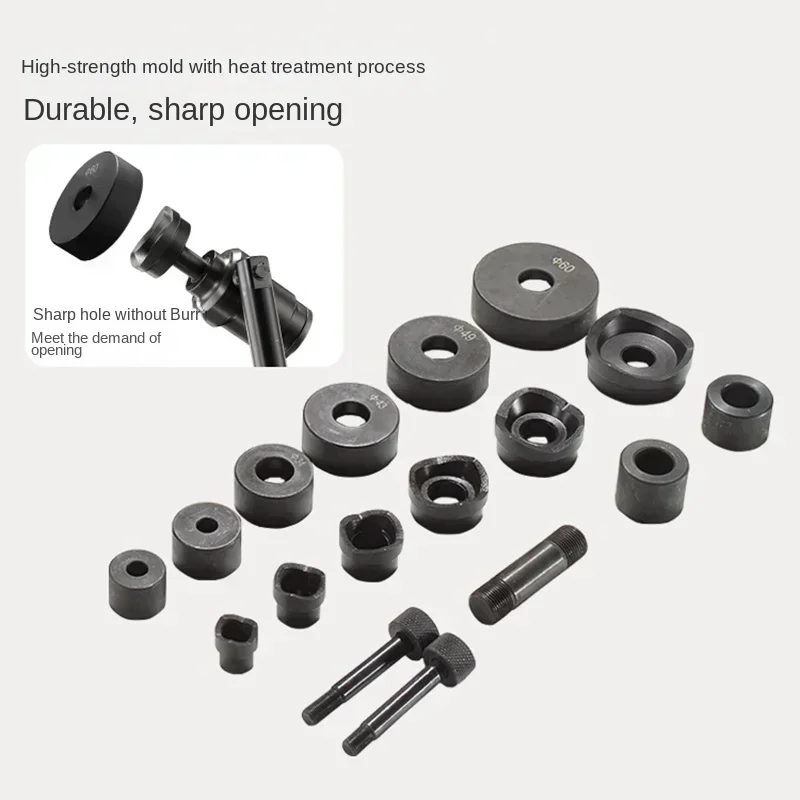 Best Seller First Sharing Portable Rechargeable HHZD-60K Electric Straight Handle Hydraulic Hole Opener Stainless Steel Metal Pl