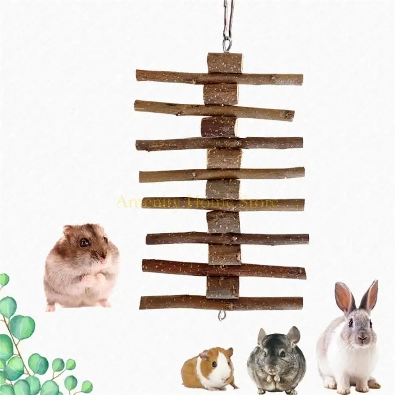 F26C Hamster Chew Toy, Rodents Molar Natural Rabbit Molar Sticks Toy for Rabbit - Image 5