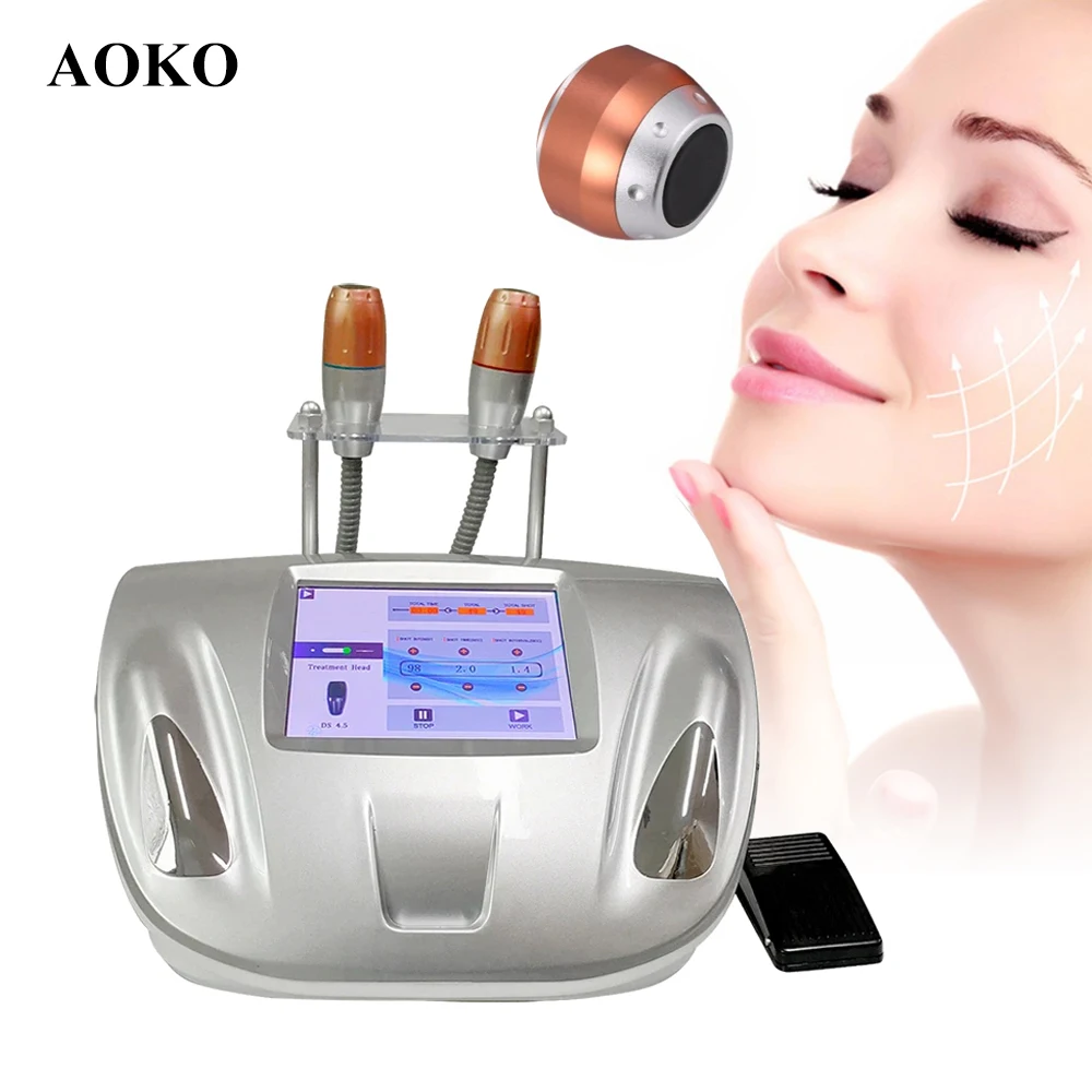 New 2 in 1 Ultrasonic Facial Beauty Machine Skin Rejuvenation Anti Wrinkle Face Lifting Body Shaping For SPA Salon Skin Care