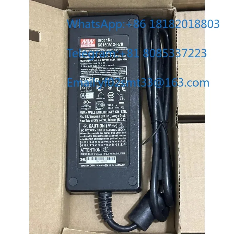 Адаптер питания для NAS-сервера с кабелем питания PGB EA11011D-120 12V8.33A для DS415+ DS916+ DS918+