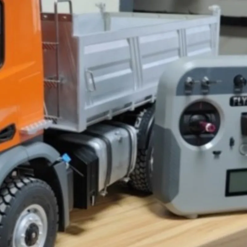 

Kabolite 5702 1/14 2.4G Remote Control Electric Lifting Dumper 6*6 Tipper Vehicle 2Speed Sound Light Motor RTR Car Gifts Adults