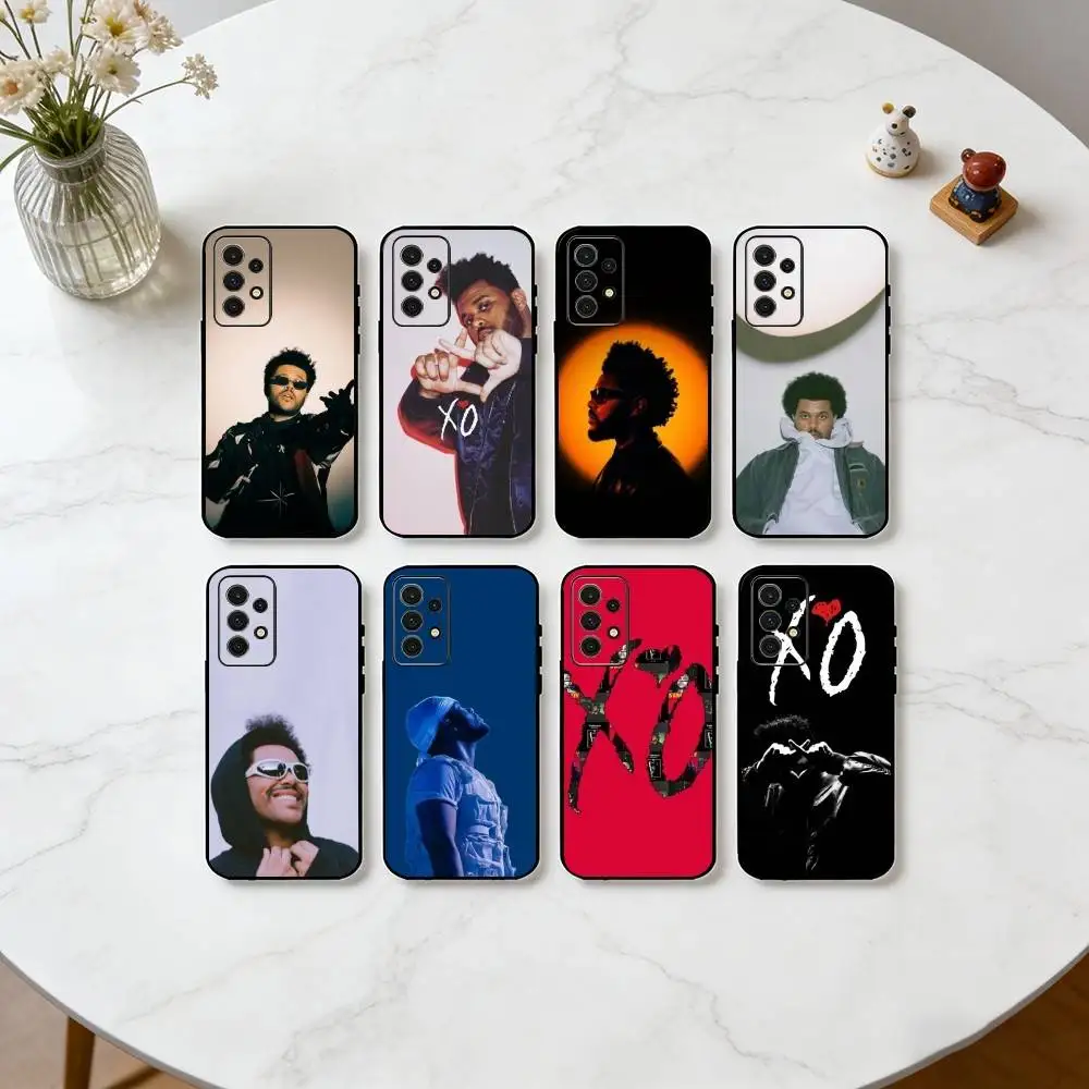

T-The W-Weeknd Phone Case For Samsung S25,S24,S21,S22,S23,S30,Ultra,S20,Plus,Fe,Soft Silicone Black Cover