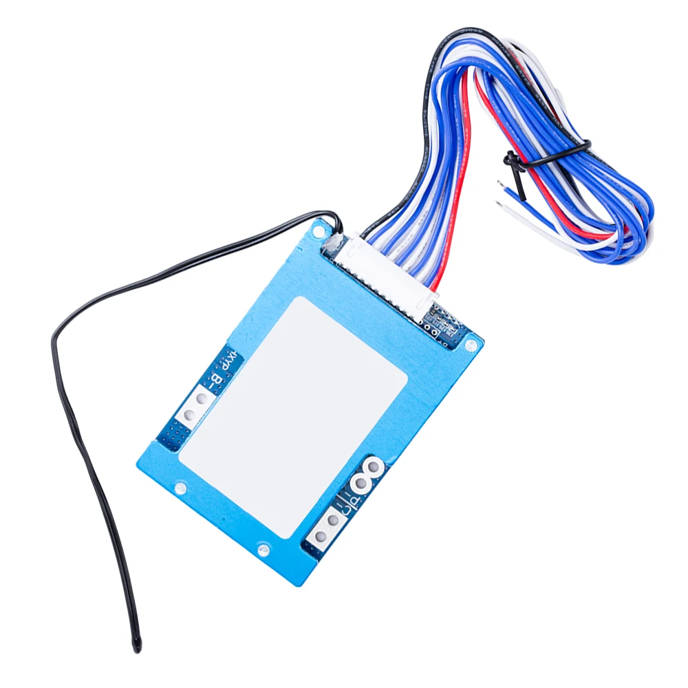 Batería de litio BMS 12S 48V 44,4 V 20A, con equilibrador, carga 12A, puerto común, protección de temperatura NTC, sobrecarga, bicicleta eléctrica