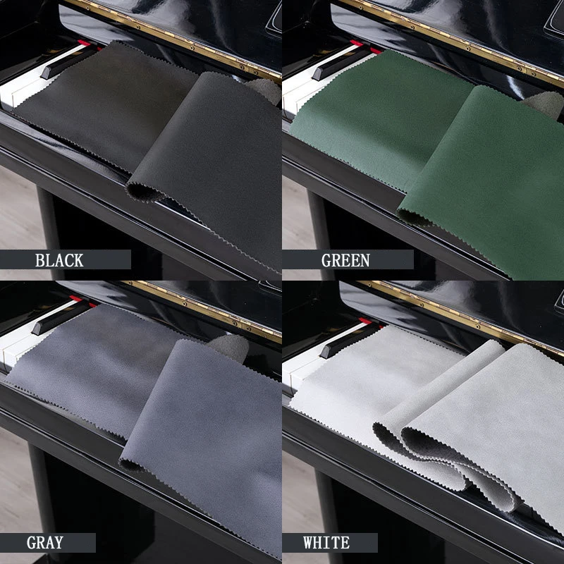

Piano Keyboard Dust Cover 88 Keys Protective Anti-Dust Cover Cloth for Electronic Keyboard Digital Upright Piano and Grand Piano