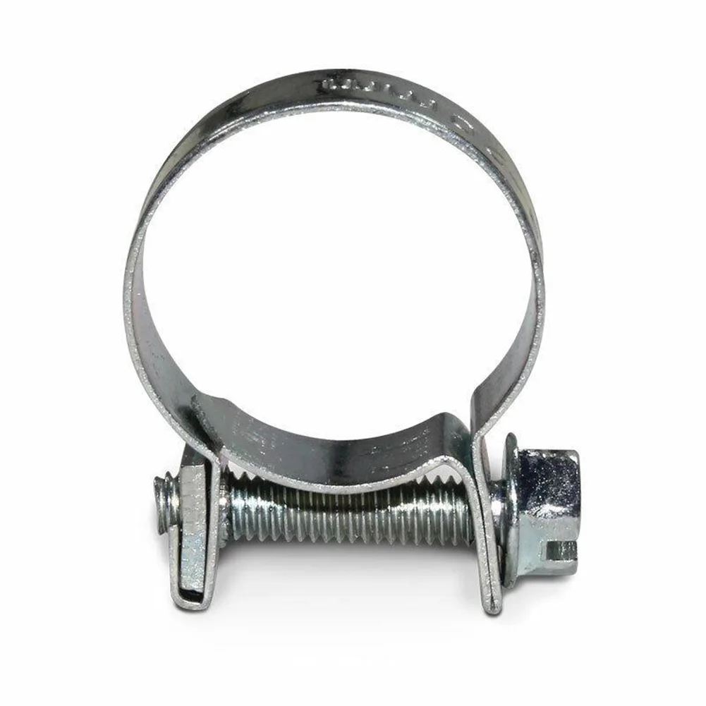 Mini Nut Bolt Hose Clamps 50pcs for Small Diameter Fuel Air Pipes 7mm 8mm 9mm 10mm 11mm 12mm 13mm 14mm 15mm 16mm 17mm 18mm