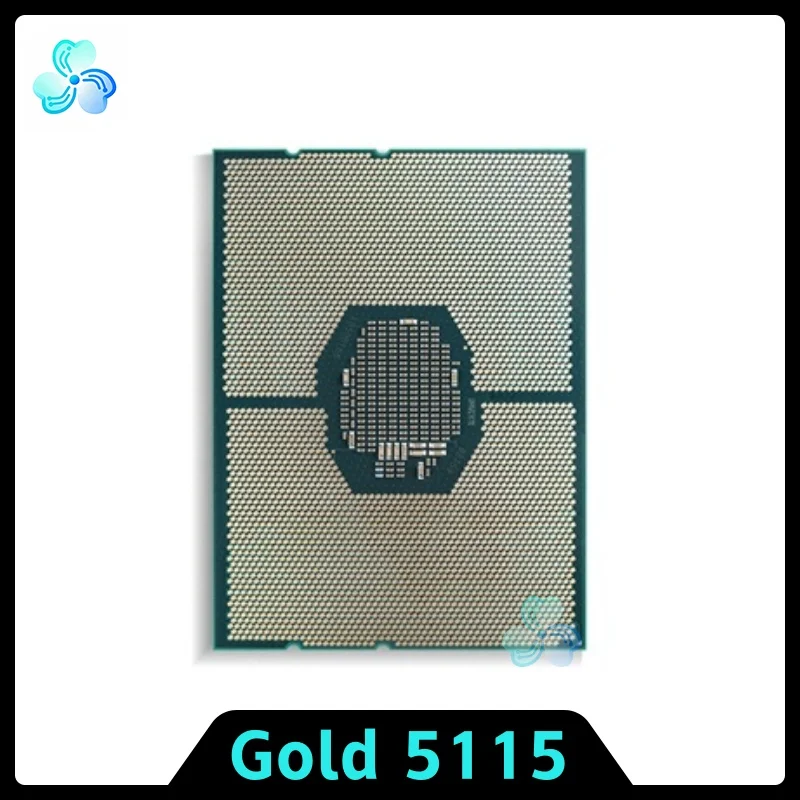 Xeon Gold 5115 2.4GHz CPU SR3GB 13.75MB 10-Cores 20-Thread 85W LGA3647 CPU Processor for Server Motherboard GOLD5115