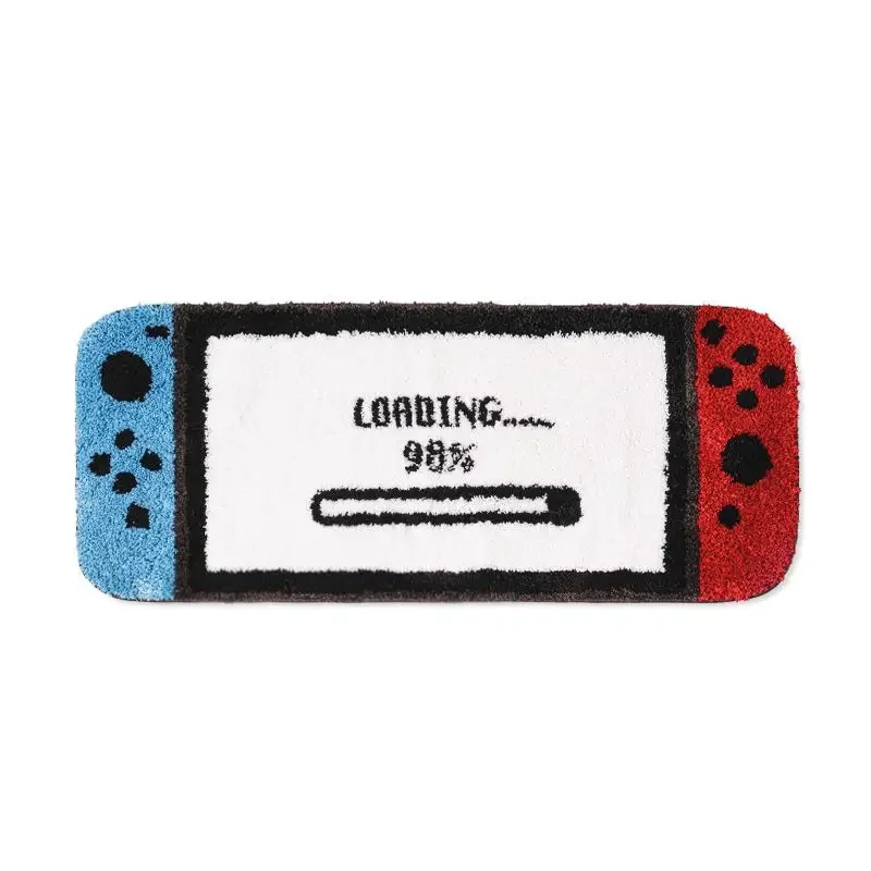 Switch Game Console Carpet Imitation Cashmere Gaming Esports Children's Bedroom Bedside Blanket Wear-resistant Floor Mat