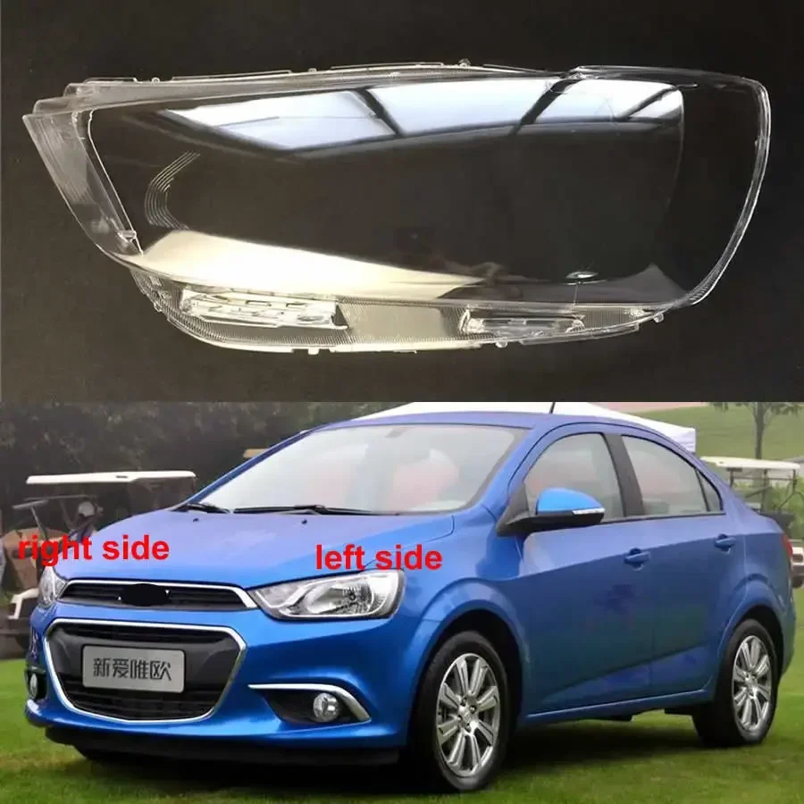 

Налобный фонарь для Chevrolet Aveo 2014 2015, прозрачная накладка на фару, затеняющие линзы из оргстекла, замена оригинального абажура