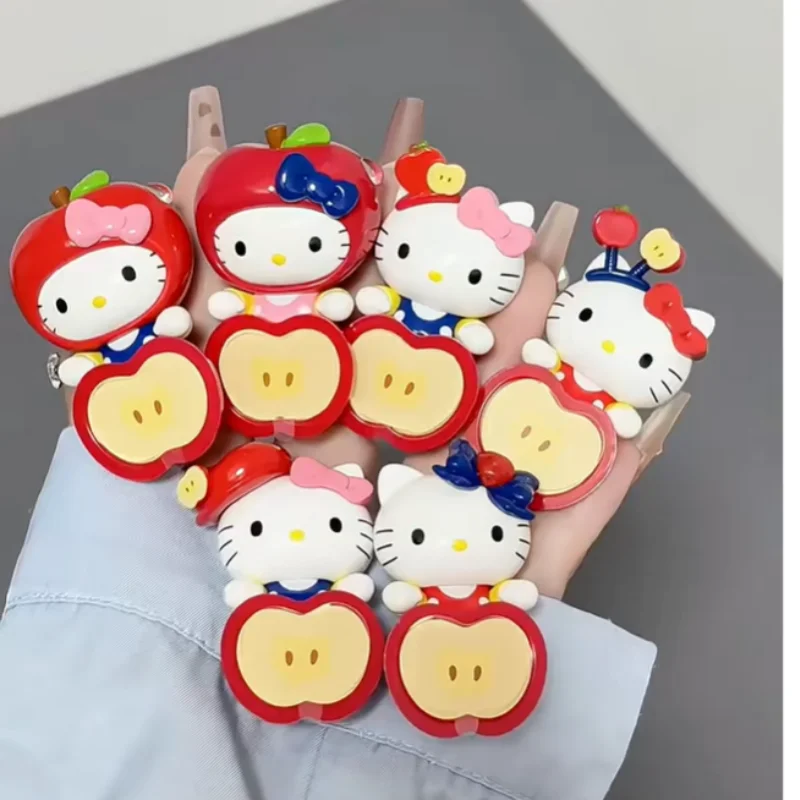 

New Genuine Apple Party Series Sticker Cute Bean Series Blind Box Cute Doll Desktop Ornament Trendy Toy Festival Surprise Gift