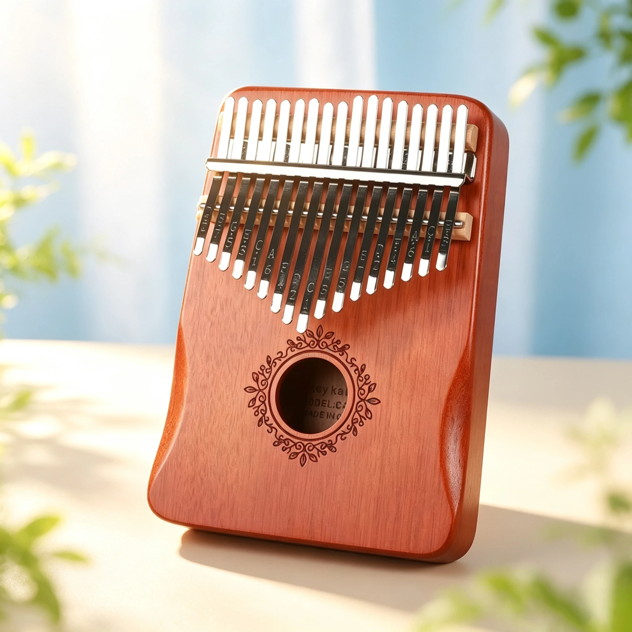 17 21 Keys Kalimba Finger Piano Kalimba 17 21 Keys Thumb Piano Keyboard Musical Instrument Mbira For Beginner Music Lover ﻿