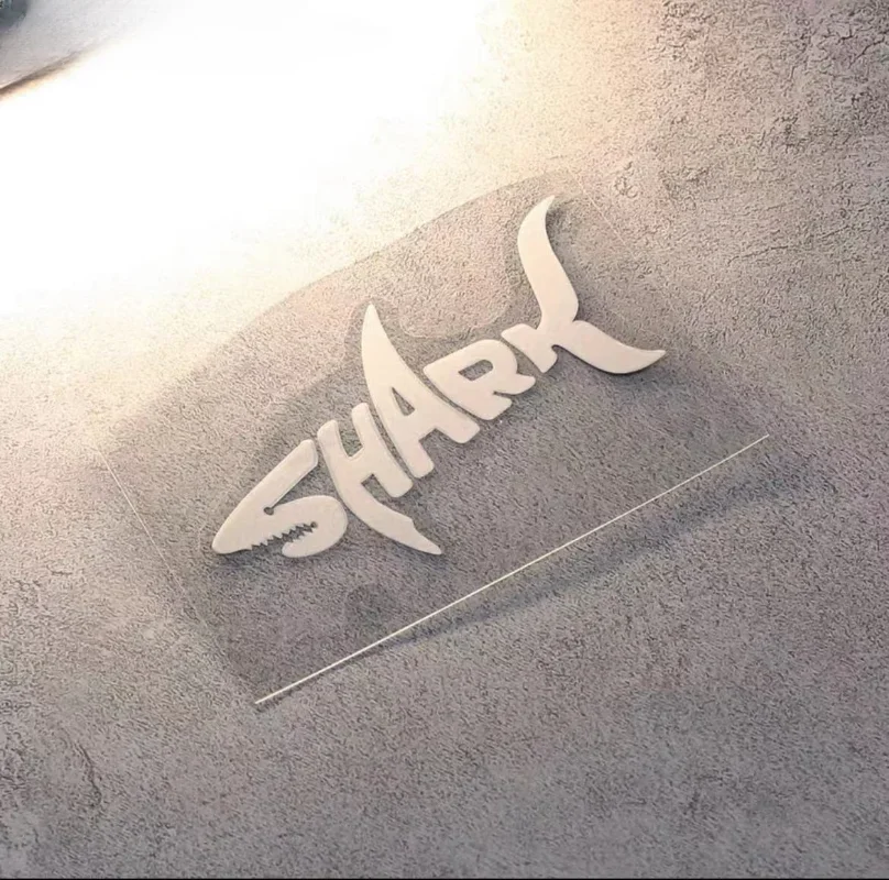 New Car Sticker SHARK Waterproof Reflective Sticker Decorative Body Stickers Shielding Scratches Electric Motorcycle Modified