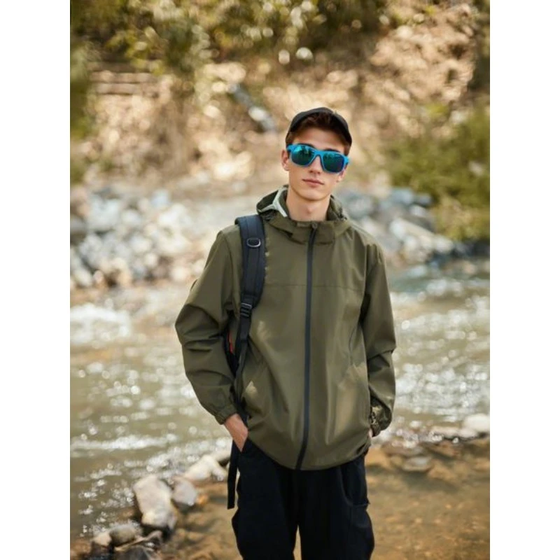 

Весенние и осенние мужские и женские свободные уличные куртки, дышащая водонепроницаемая ветрозащитная повседневная дорожная куртка для альпинизма