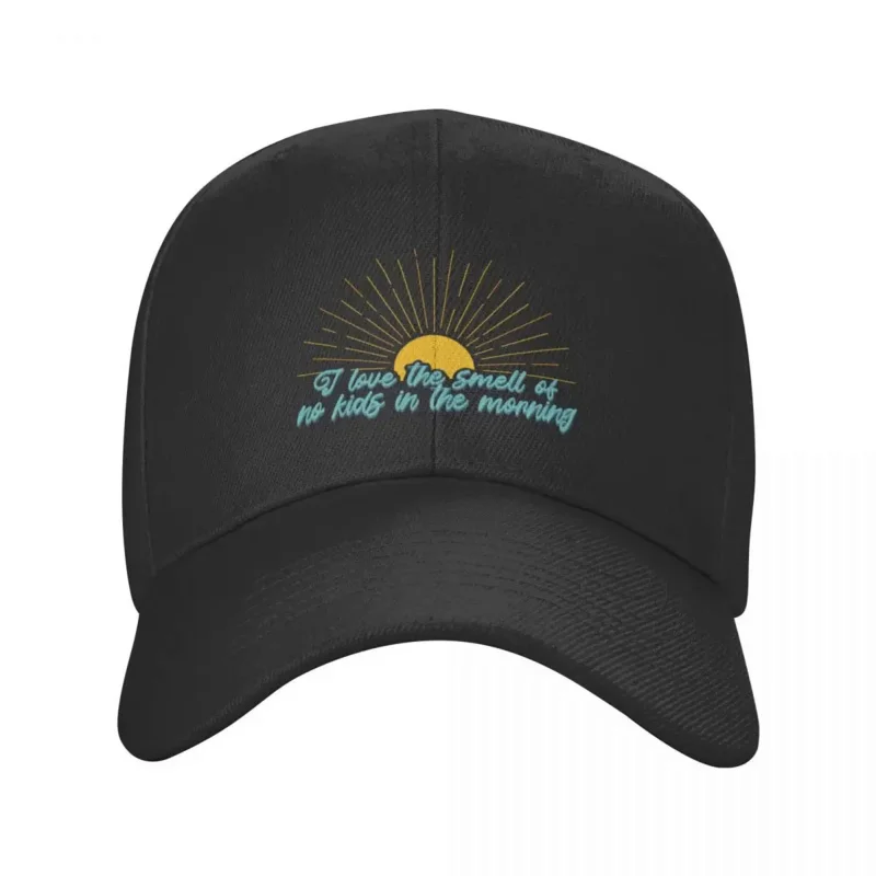 Love the smell of no kids Baseball Cap Visor Sun Cap Hat Beach Hood Women's Hats For The Sun Men's