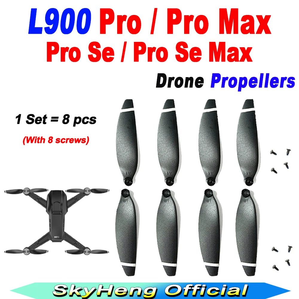 Original LYZRC L900 Pro Drone Propellers L900 Prose Drone Accessories Blades Maple Leaf L900 Semax Spare Propellers Accessories