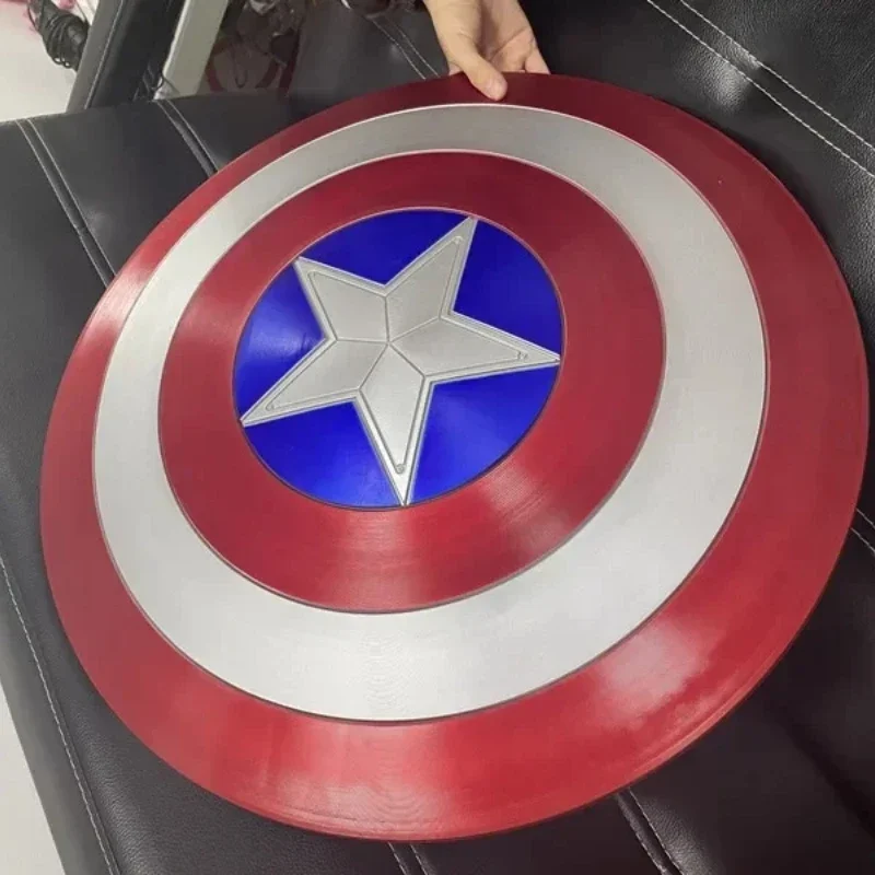 60 センチメートル 1/1 スケールスーパーヒーローキャプテンアメリカシールドモデル ABS シールド映画コスプレ衣装パーティーアニメステージショーハロウィンギフト
