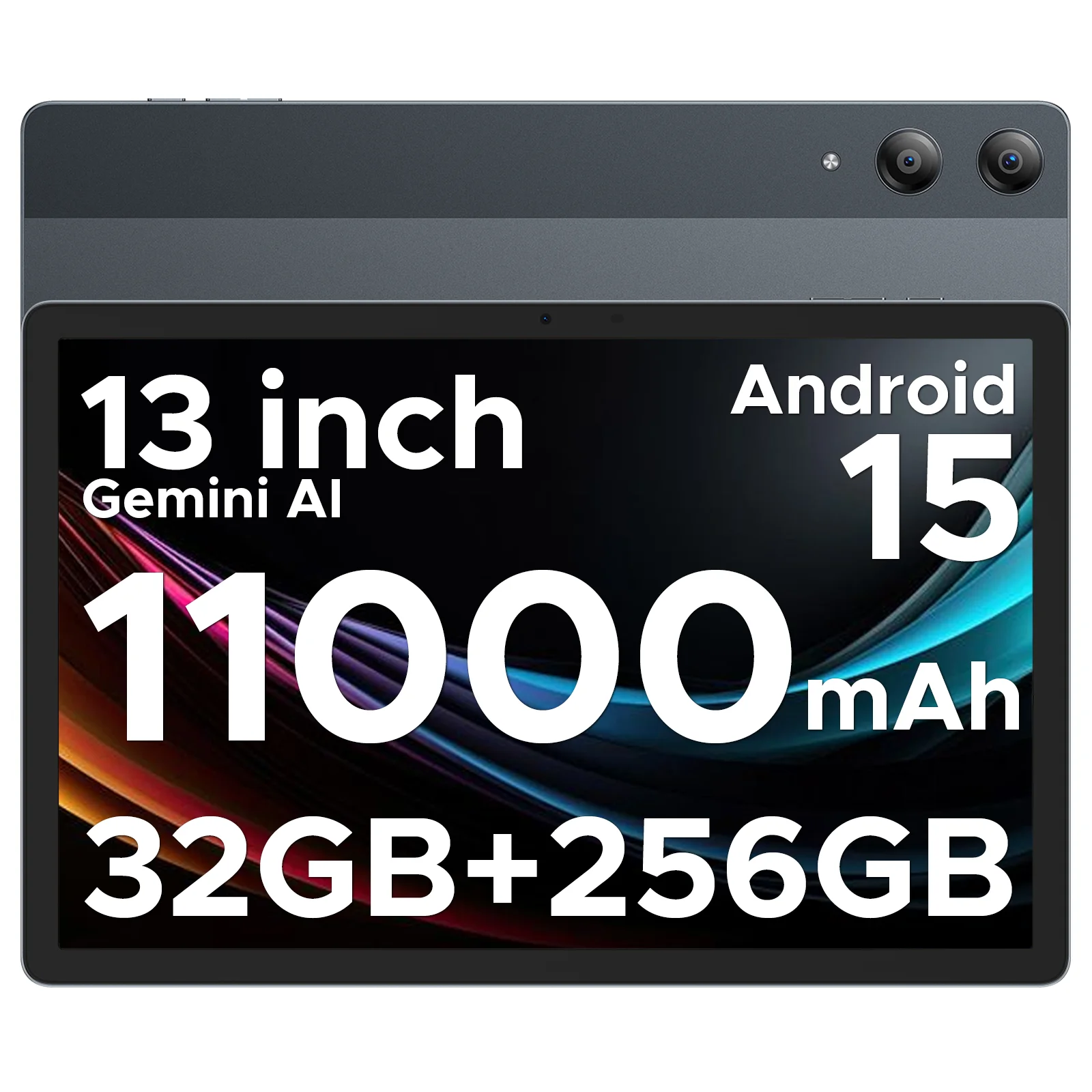 DOOGEE Tab E3 Pro Tablet 32GB+256GB Android 15 Gemini AI 13'' Scherm 7,9 mm Ultradun Helio G100 11000mAh Batterij Smart Pad