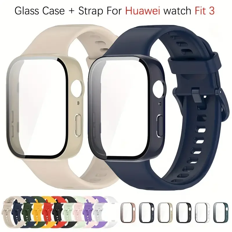 �y�Z�[�����z�����K���X�P�[�X + �o���h Huawei �ЃE�H�b�`�t�B�b�g 3 �X�g���b�v�V���R���X�|�[�c�u���X���b�g Huawei �� Fit3 �������v�o���h�A�N�Z�T���[