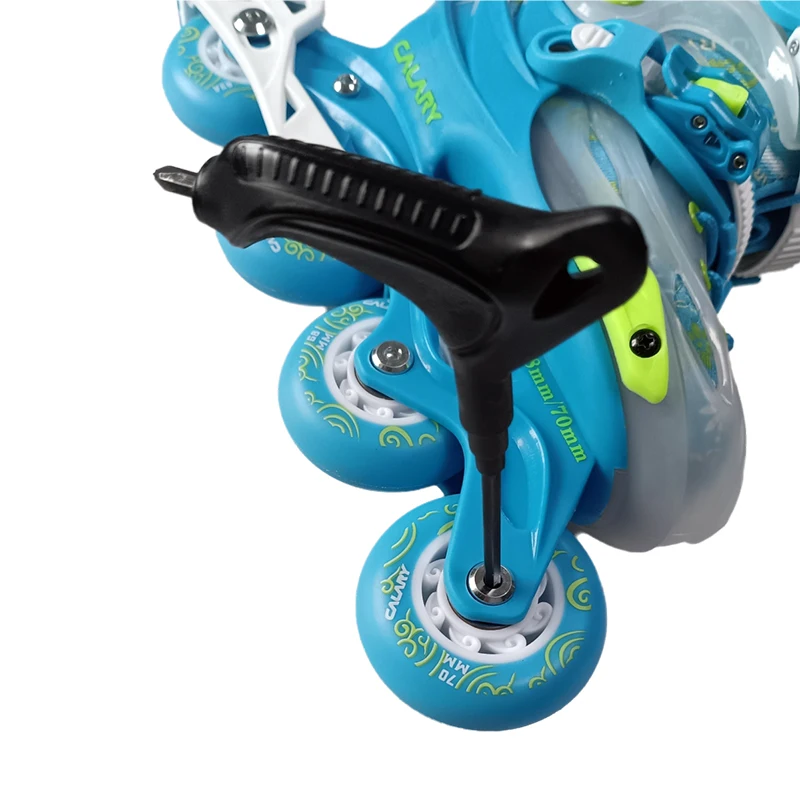 1 قطعة مفتاح ربط على شكل حرف T، ملحقات أدوات لوح التزلج على الجليد