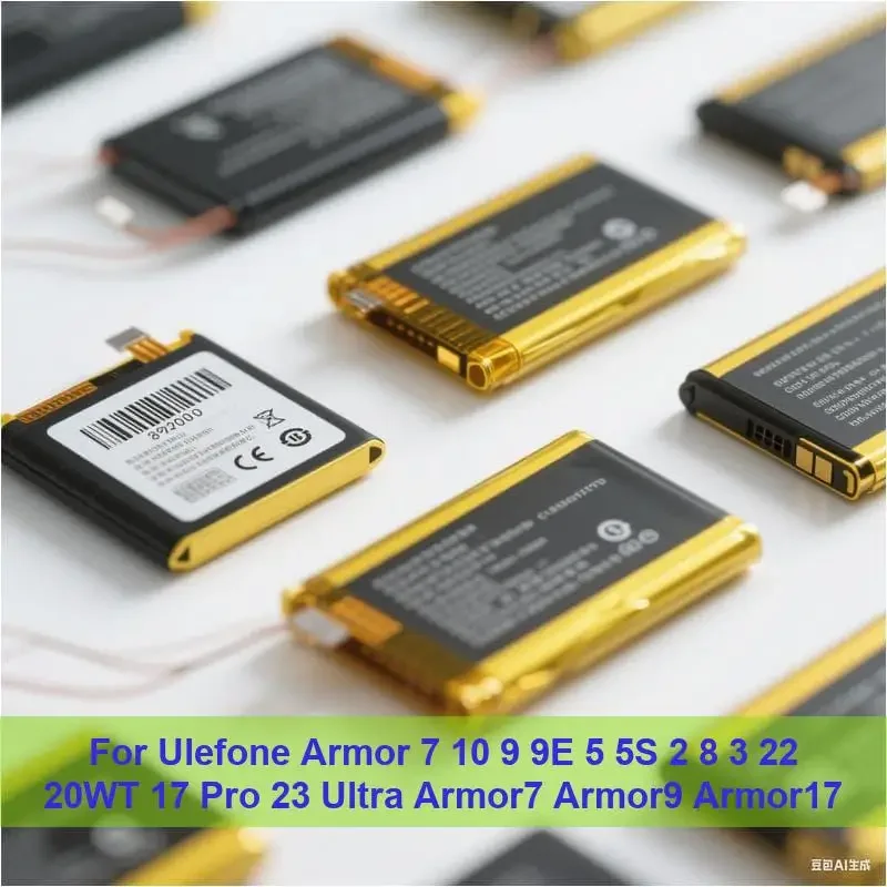 

Аккумулятор для Ulefone Armor 7 10 9 9E 5 5S 2 8 3 22 20WT 17 Pro 23 Ultra Armor7 Armor 9 Armor17